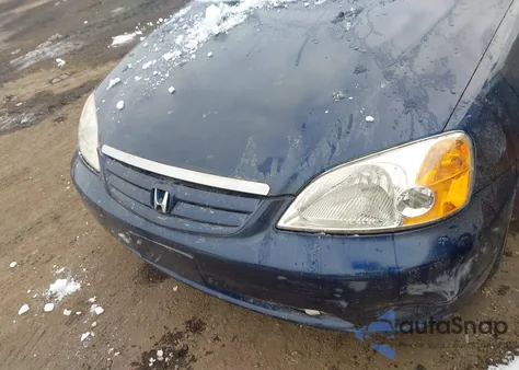 2003 Honda Civic Ex из США, поврежденный, VIN 2HGES26743H506612